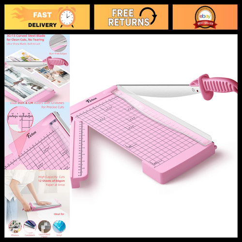 Guillotine paper cutter - 12",