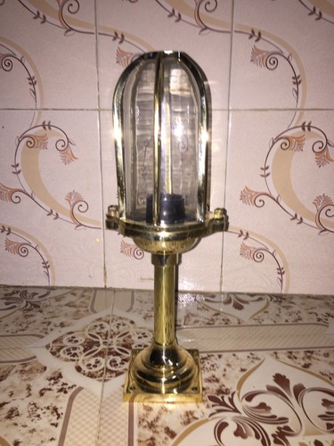 Solid brass nautical - brass, pedestal