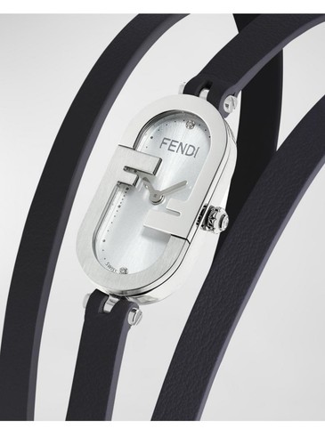 Fendi lock vertical oval - o'lock,