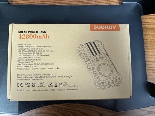 800mah 15w - box),
