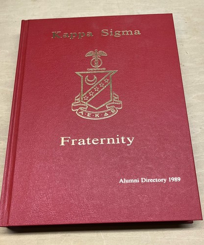 Kappa sigma fraternity alumni - fraternity;,