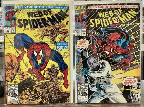 Marvel 1992 web of - 2,