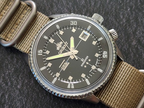 Rare vintage orient king diver - orient,