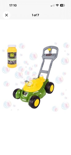 John deere bubble lawn mower - deere,