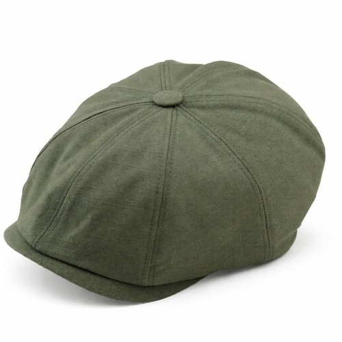 Men linen newsboy ivy cap - newsboy,