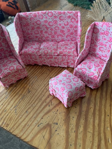 Vtge dollhouse miniature pink - vtge,