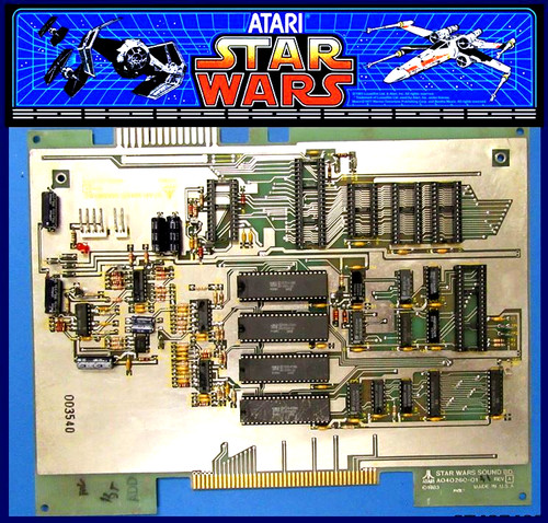 Atari star wars sound - star, board