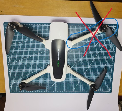 Hubsan zino drone - for, parts