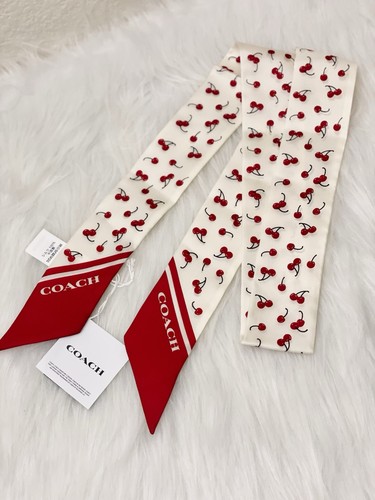 Nwt coach micro cherry - cherry, print