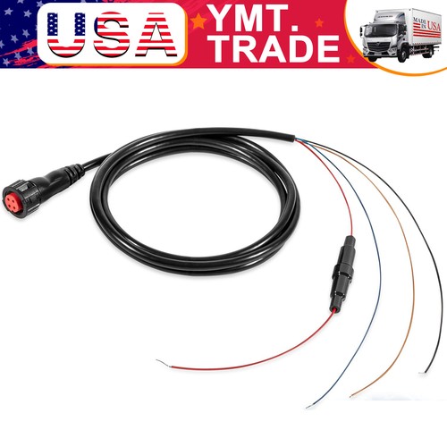 Power data cable - cable, threaded