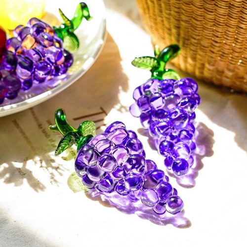 Crystal glass grape - 1x,