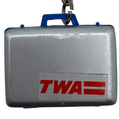 Vintage plastic twa suitcase - vintage,
