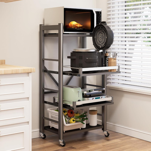 Tier pull out - out, rack