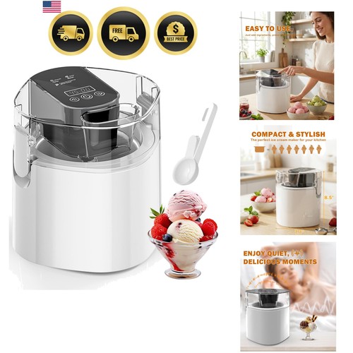 Ice cream maker machine - maker, machine,