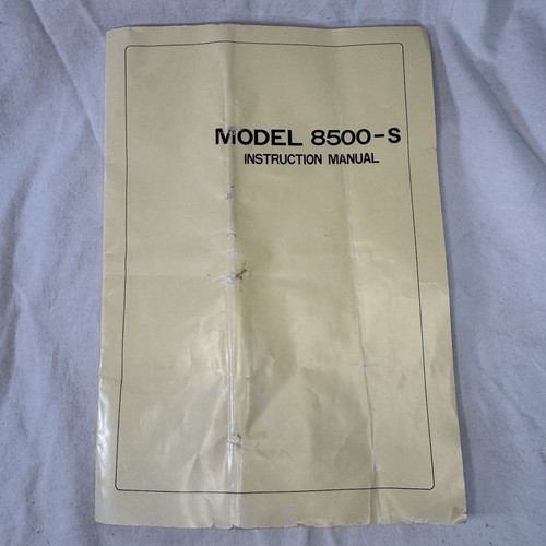 Vtg riccar 8500 sewing - s,
