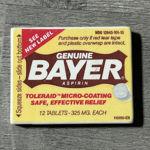 Vtg bayer aspirin - aspirin, full