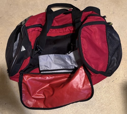 Red black adidas sports - red,