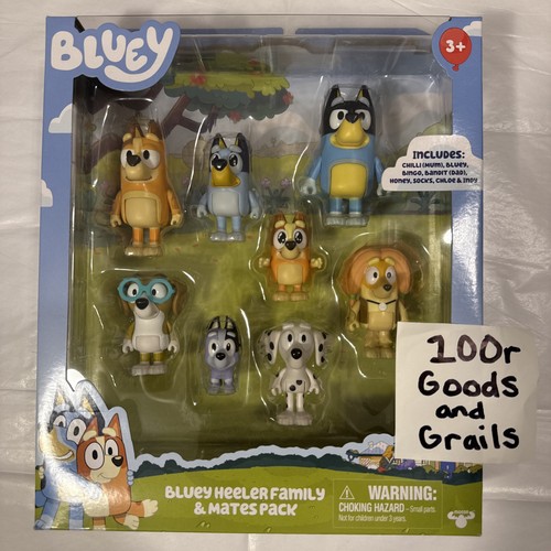 Bluey heeler family and - and, mates