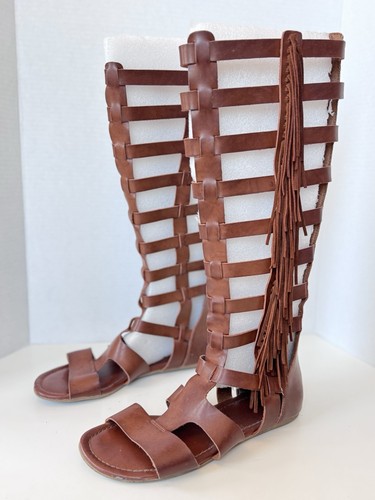Mia brown tan cognac knee - tan,