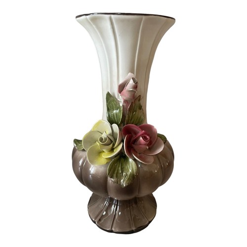 Capodimonte porcelain vase - porcelain,