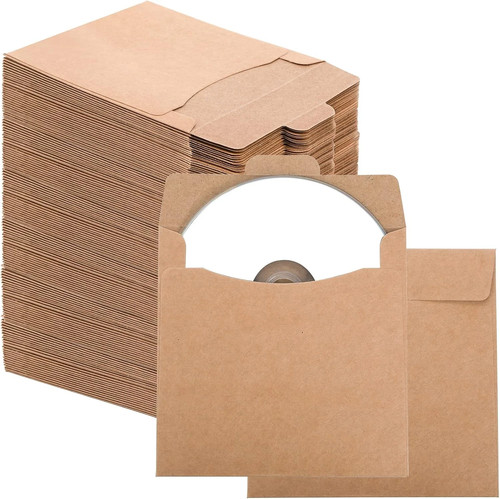 150 pack sleeves kraft - 150,