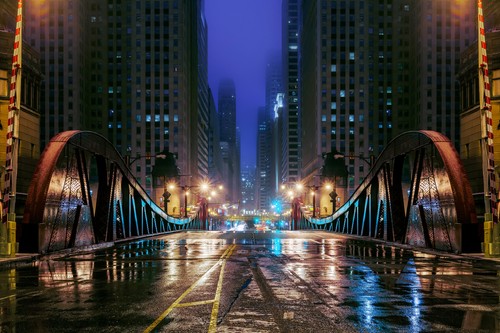 Clark street bridge - clark,