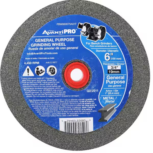 New bench grinding wheel - wheel, x