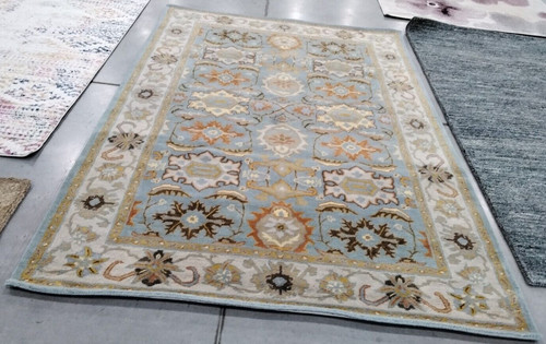 Light blue ivory x - /, 9'