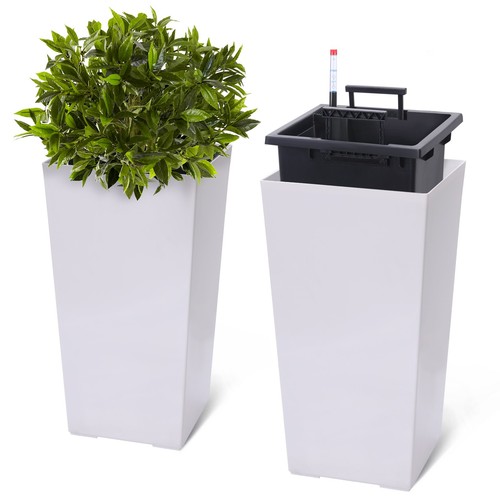 Set 5in tall planters - 22.5in,