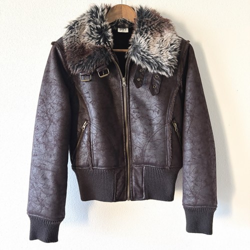 Vintage y2k brown faux - y2k,