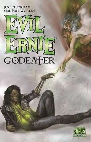 Evil ernie godeater graphic - evil,