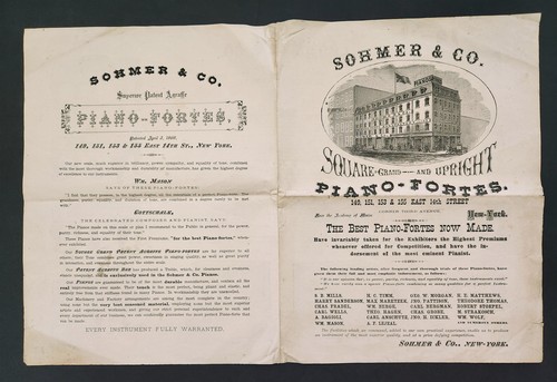 1883 antique sohmer co - 1883,