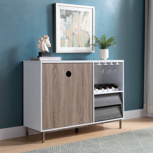 Wooden wine bar cabinet - wine,