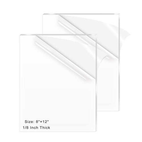 Pack 8x12 inch acrylic - 8x12,