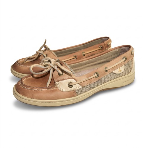 Sperry angelfish tan leather - sperry,