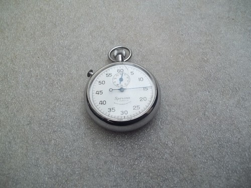 Vintage sperina stopwatch - vintage, stopwatch/