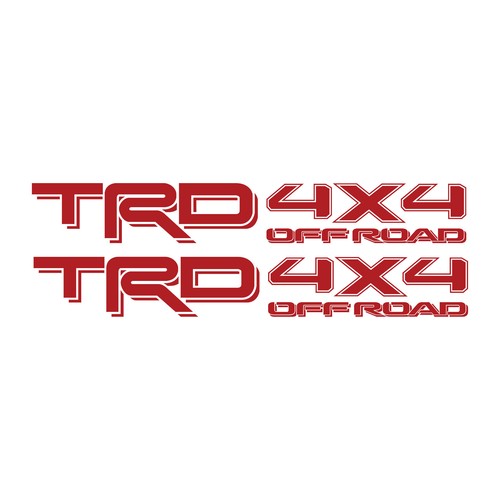Trd 4x4 off road decals - decals, for