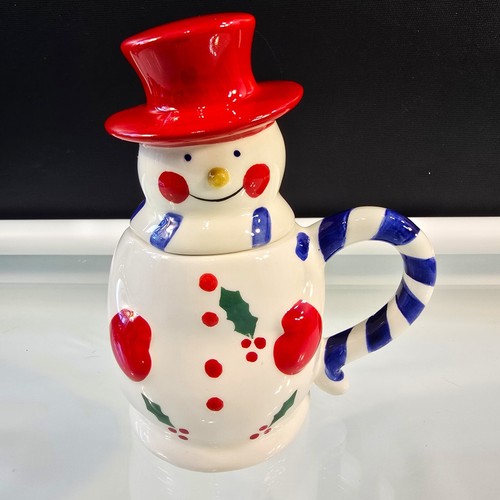 Snowman mug with - snowman,