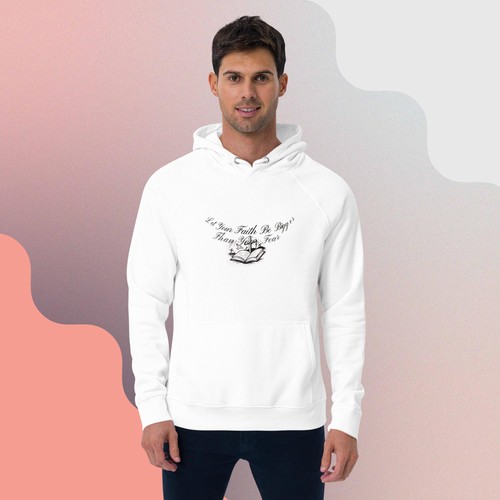 Unisex eco raglan hoodie 4de - eco, (4de