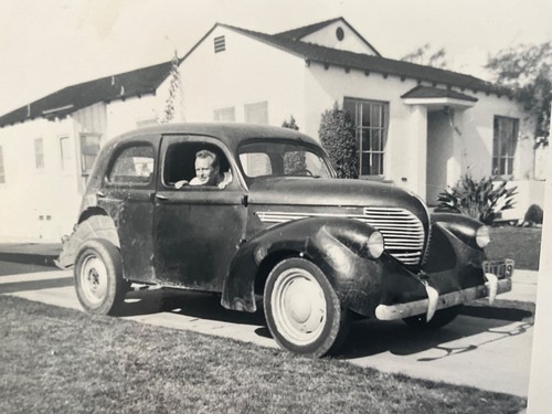 Vintage 1930s 1940s - coupe, car