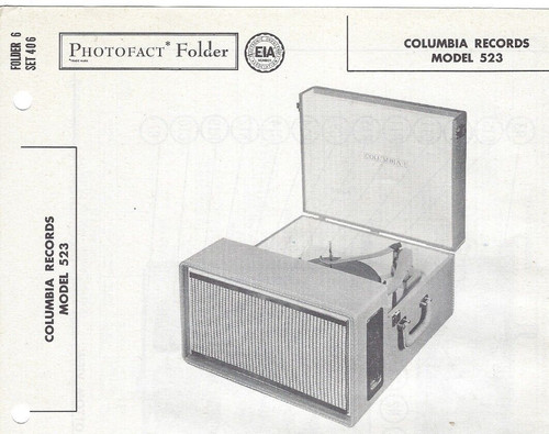 1958 columbia 523 record - 1958,