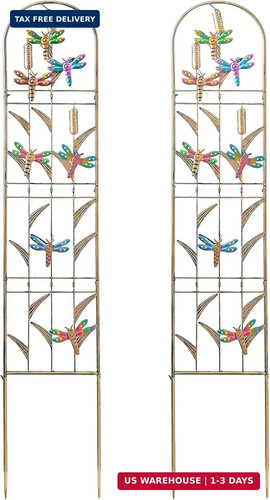 Pack dragonfly metal - 2-pack, garden