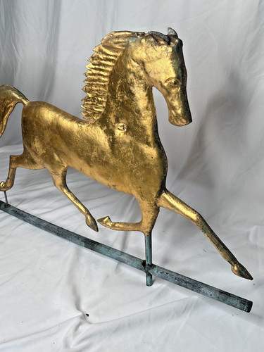 Antique figural gilt copper - antique,