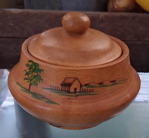 Hand painted farm house - ,