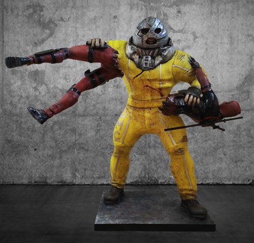 Deadpool juggernaut resin - deadpool,