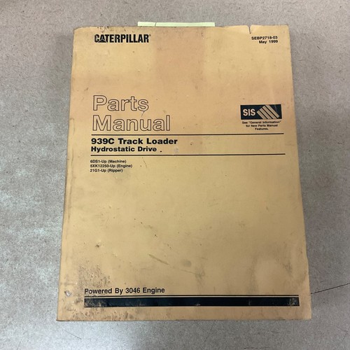 Cat caterpillar 939c parts - caterpillar,