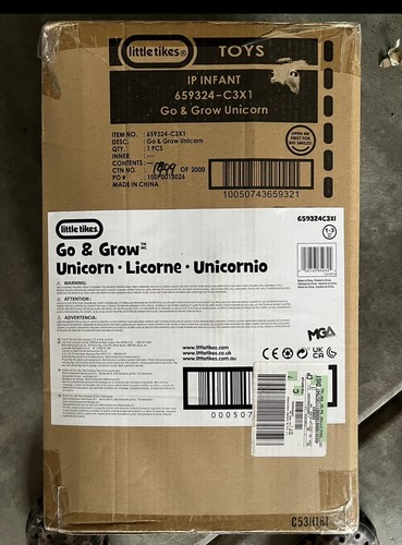 Little tikes grow unicorn - tikes, go