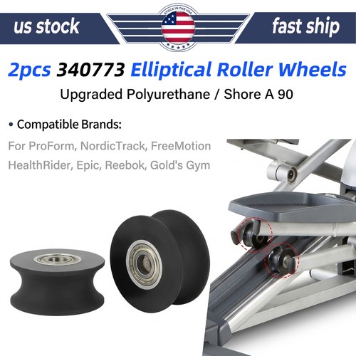 2pcs 340773 roller wheels - 2pcs,