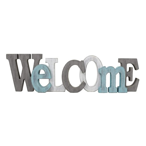 Rustic wood welcome - rustic, sign