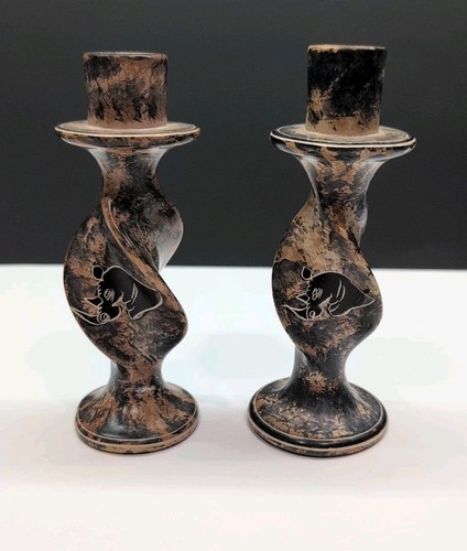 Vintage kisii soapstone - 2x,
